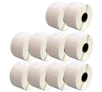 Yellow Yeti 10 Rolls 11356 S0722560 41 x 89mm Name Badge Labels Compatible with DYMO LabelWriter 4XL 450 400 330 320 310 Duo/Turbo/Twin Turbo Seiko SLP 450 430 420 400 200 100 | 300 Labels per Roll