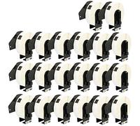Yellow Yeti 20 Rolls DK-11203 17 x 87mm File Folder Labels Compatible with Brother P-Touch QL-500 QL-570 QL-700 QL-710W QL-720NW QL-800 QL-810W QL-820NWB QL-1100 QL-1110NWB | 300 Labels per Roll