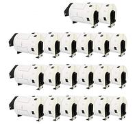 Yellow Yeti 20 Rolls DK-11240 102 x 51mm Barcode Labels Compatible with Brother P-Touch QL-1050 QL-1050N QL-1060N QL-1100 QL-1110NWB | 600 Labels per Roll