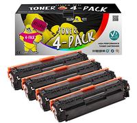 YELLOW YETI 4 Pack 305X 305A Compatible Toner Cartridges for LaserJet Pro 300 M351a MFP M375nw Pro 400 M451dn M451dw M451nw MFP M475dn M475dw | CE410X 4,000 Pages CE411A CE412A CE413A 2,600 Pages