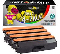 YELLOW YETI 4 Pack TN325 TN-325 Compatible Toner Cartridges for Brother HL-4140CN HL-4150CDN HL-4570CDW HL-4570CDWT DCP-9055CDN DCP-9270CDN MFC-9460CDN MFC-9465CDN MFC-9970CDW