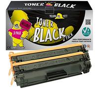 YELLOW YETI CF244A 44A XXL (2,000 Pages) 2 Compatible Toner Cartridges for LaserJet Pro M15a M15w MFP M16a M16w M28a M28w M29w [3 Years Warranty]