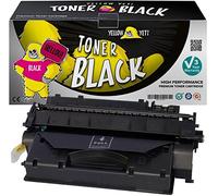 YELLOW YETI CF280A 80A (2,700 Pages) Compatible Toner Cartridge for use with LaserJet Pro 400 M401dn M401dw M401n M401a M401d M401dne MFP M425dn MFP M425dw [3 Years service]