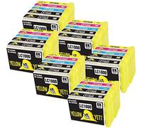 YELLOW YETI Replacement for Brother LC1000 30 Ink Cartridges compatible with Brother DCP-130C DCP-135C DCP-150C DCP-330C DCP-350C DCP-357C DCP-540CN DCP-560CN DCP-770CW MFC-235C MFC-465CN FAX-2840