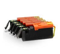 YELLOW YETI Replacement for Canon PGI-580XXL CLI-581XXL 5 Ink Cartridges compatible with Canon Pixma TS6151 TS6251 TS6350 TS6351 TS705 TR7550 TS8150 TS8152 TS8250 (PGBK Black Cyan Magenta Yellow)