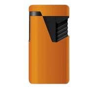Yellow Zengaz Twin Jet ZL-9 Refillable Turbo Windproof Double Flame Lighter