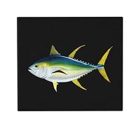Yellowfin Tuna, Dish Drying Mats, Absorbent Dish Drainer Mat for Kitchen Counter Sink Mat Drying Pad 41X46 CM