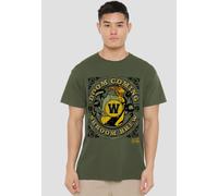 Yellowjackets Doom Coming Shroom Brew T Shirt, Military Green Other Green XXL