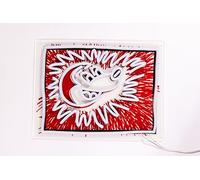 YELLOWPOP LED Neon Sign, Mickey Mouse, White, 37 cm (L) x 1.8 cm (W)