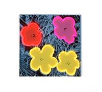 YELLOWPOP Neon Signs, Andy Warhol Flowers, Neon Signs for Wall Decor, Energy Efficient LED Neon Lights for All Walls, Easy to Install Custom Neon Sign & Customizable Light Up Wall Art