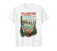 Yellowstone Adventure 2025 National Park T-Shirt