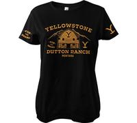 Yellowstone Barn Girly Tee Damen T-Shirt Black