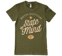 Yellowstone Beth Dutton State Of Mind T-Shirt Olive