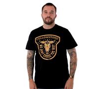 (Medium) Yellowstone Short Sleeved T-Shirt (Mens Black)