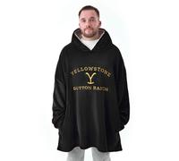 Yellowstone Blanket Hoodie (Mens Black)