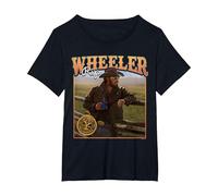 Yellowstone Coffee with Rip Wheeler T-Shirt, Women's Plus, Black, 4X