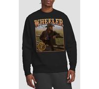 Yellowstone Coffee With Rip Wheeler Unisex Crew Sweatshirt, Black Yellowstone Black L