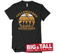 Yellowstone Cowboys Big & Tall T-Shirt Black