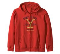 Yellowstone Don't Make Me Go Beth Dutton On You Distressed Zip Hoodie