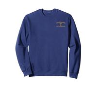 Yellowstone Dutton Ranch Gold Pocket Logo Sweatshirt, Adult Unisex, Navy Blue, Medium