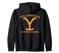 Yellowstone Dutton Ranch Large Y Logo Zip Hoodie