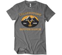 Yellowstone Dutton Ranch Montana Est. 1883 T-Shirt Dark-Grey