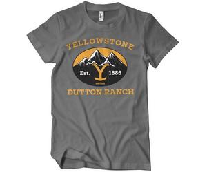 Yellowstone Dutton Ranch Montana Est. 1883 T-Shirt Dark-Grey