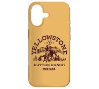 Yellowstone Dutton Ranch Montana Western Cowboy Logo Case for iPhone 17