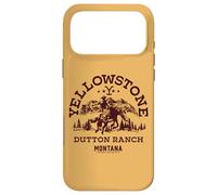 Yellowstone Dutton Ranch Montana Western Cowboy Logo Case for iPhone 17 Pro Max