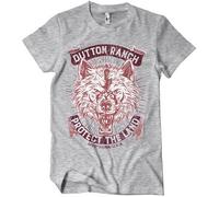 Yellowstone Dutton Ranch Protect The Land T-Shirt Heather-Grey