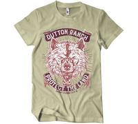 Yellowstone Dutton Ranch Protect The Land T-Shirt Khaki