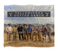 Yellowstone Dutton Ranch Silky Hands Supersoft Blanket