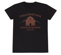 Yellowstone Dutton Ranch T-Shirt black S