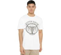 Yellowstone Dutton Ranch Unisex T Shirt, White, Large