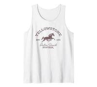 Yellowstone EST 1886 Dutton Ranch Montana Horse Logo Tank Top