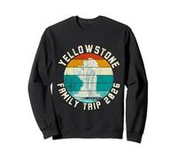 Yellowstone Family Trip 2026 Geyser Sunset National Park Sweatshirt