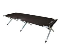 Yellowstone Folding Single Camp Bed (Black)