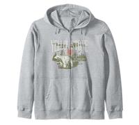 Yellowstone Forest National Park Bear Outdoor Hiking Zip Hoodie