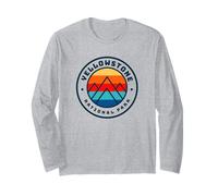 Yellowstone Forest National Park Family Outdoor Hiking Long Sleeve T-Shirt
