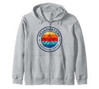 Yellowstone Forest National Park Family Outdoor Hiking Zip Hoodie
