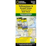 Yellowstone and Grand Teton: Trails Illustrated National Parks (National Geographic Trails Illustrated Topographic Map)