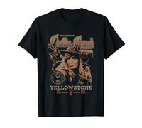 Yellowstone Iconic Beth Dutton Distressed Big Chest Poster T-Shirt