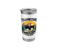 Yellowstone Land of Adventure Stainless Steel Insulated Tumbler