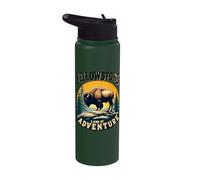 Yellowstone Land of Adventure Stainless Steel Insulated Water Bottle