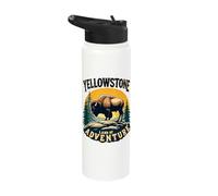 Yellowstone Land of Adventure Stainless Steel Insulated Water Bottle