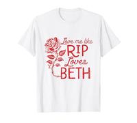 Yellowstone Love Me Like Rip Loves Beth T-Shirt, Men, White, 6X-Large