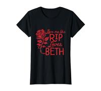 Yellowstone Love Me Like Rip Loves Beth T-Shirt, Women, Black, X-Small
