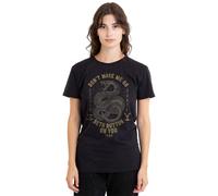 Yellowstone Men's Beth Dutton T-Shirt, Black | Size: Medium Yellowstone Black M