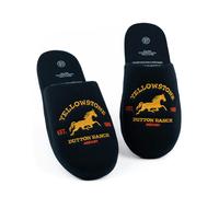 Yellowstone Mens Blue Dutton Ranch Montana Mule Slippers - 11-12 UK