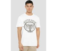 Yellowstone Men's Dutton Ranch T-Shirt, White | Size: Large Yellowstone White L
